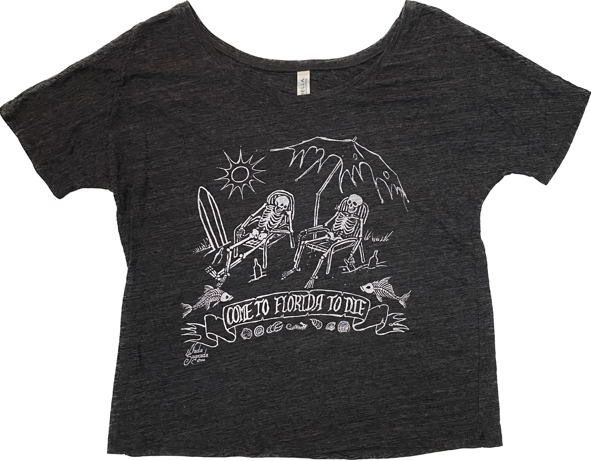Come to Florida to Die - Women's Slouchy Tee