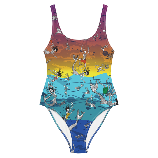 Killer Mermaids - One-Piece Swimsuit